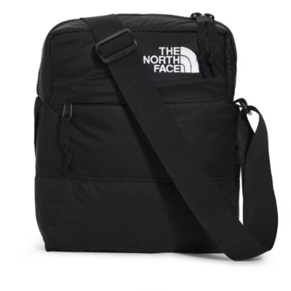 The North Face Nuptse Crossbody Bag In Black Color